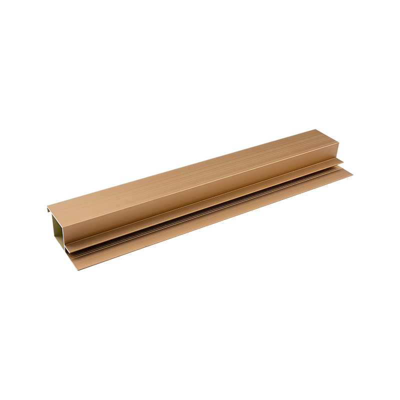 Profil Aluminium Dinding Terang Tingkat Terpisah